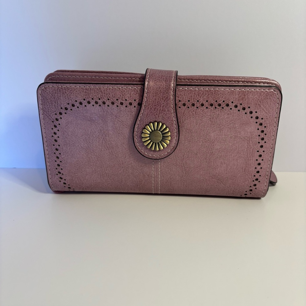 Dusty Rose Brighton Style Wallet
